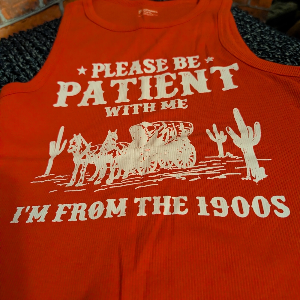 No Boundaries Red Tank Top